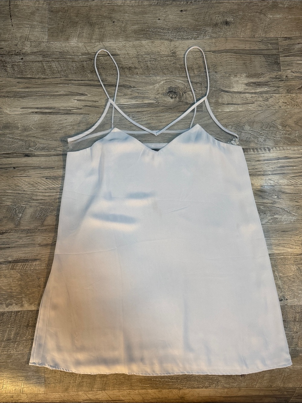 Lulu's Cami Slip Dress in Light Gray - Size L